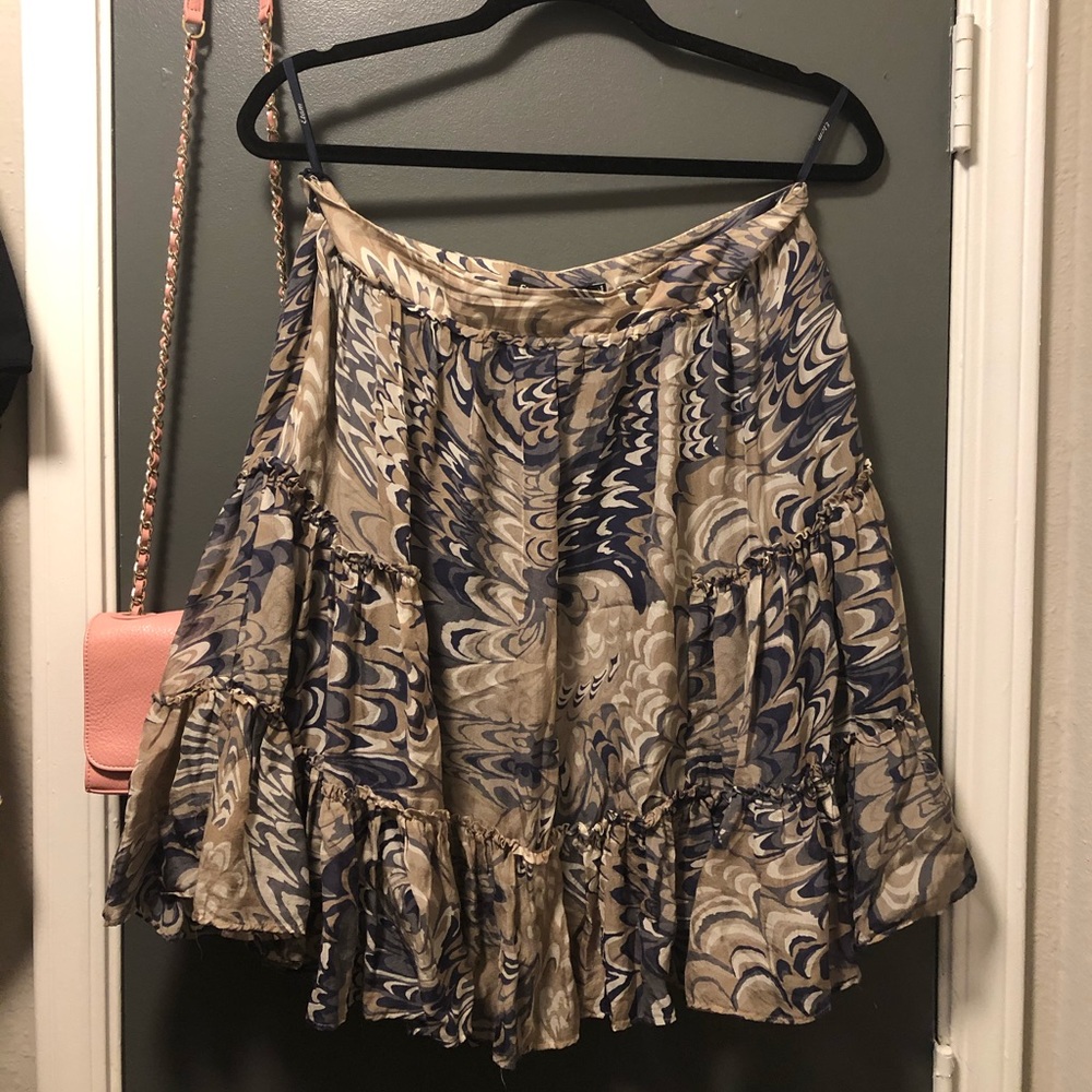 Knee-length skirts